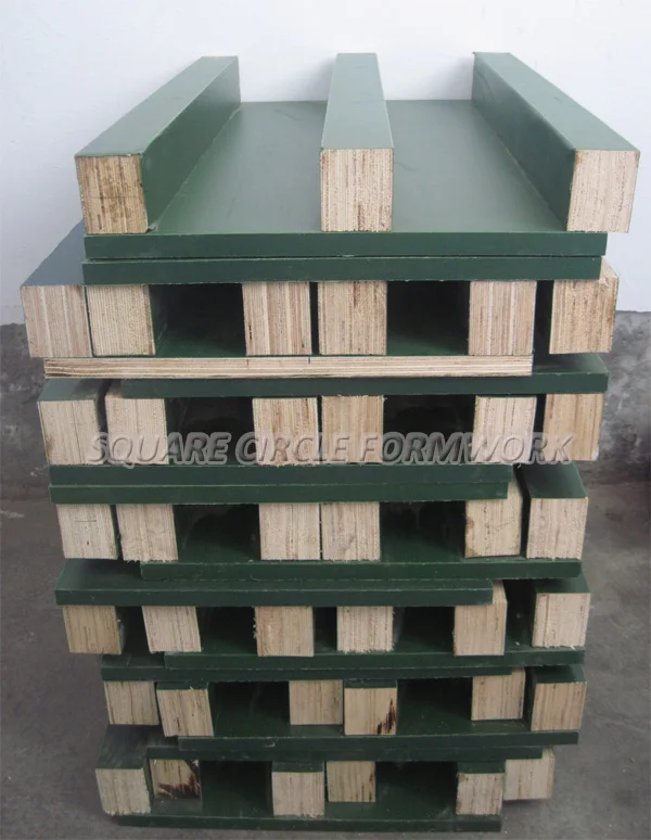 
PP plastic column formwork with steel adjustable clamp 