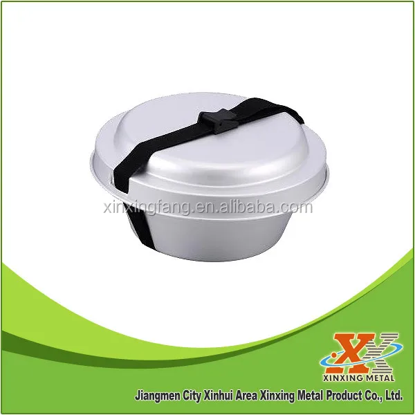 8 Pcs Aluminum Camping Cook Set With Alcohol Stove Classic Style Camp Cookware