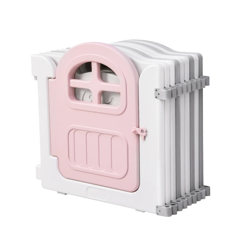 Дизайнерский манеж для Манежа, детский забор для безопасности, забор для защиты детей, пользовательский пластиковый круглый манеж для манежа