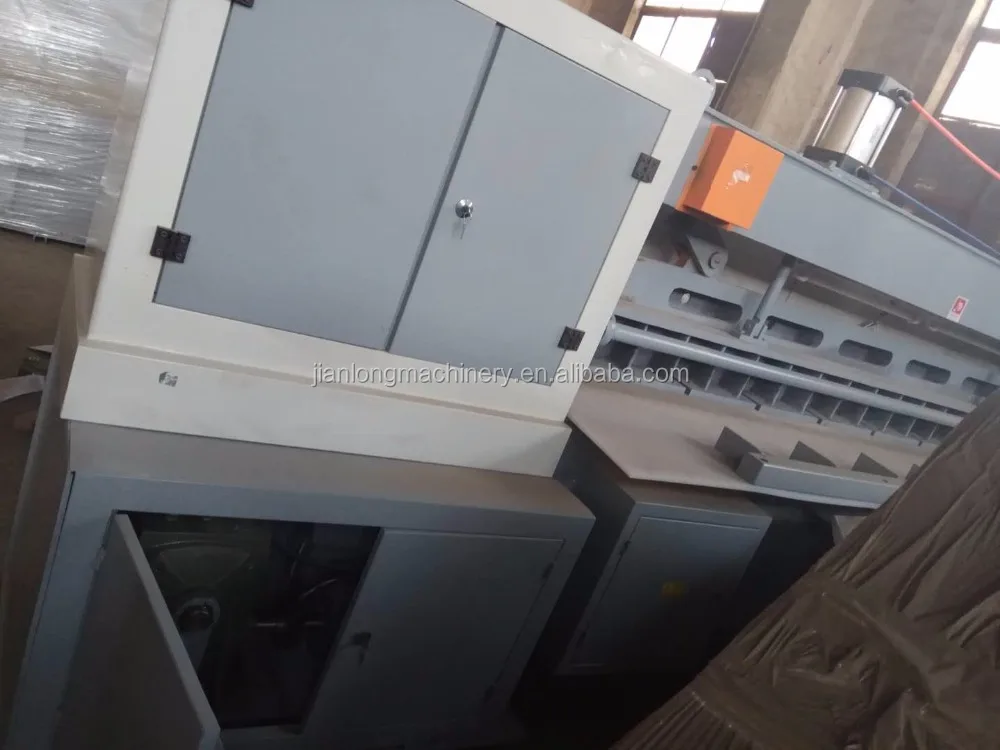 hydraulic pneumatic veneer clipper guillotine cutting machine