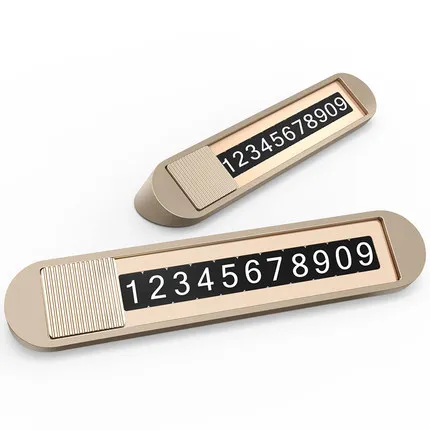 
Licheers Free Shipping Temporary Car Parking Number Plate Car Parking Card Telephone Number Card 