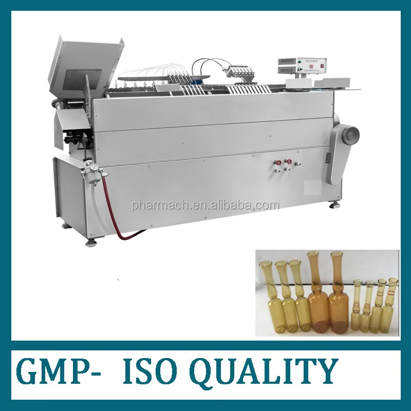 factory low cost ALG5 Automatic ampoule filling and sealing machine for liquid injection filling ampouls 1-20ml