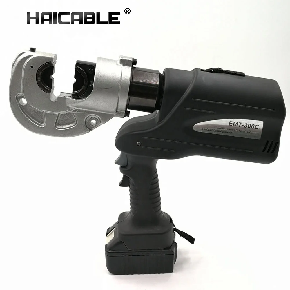 Hydraulic Battery Fishing Cordless Swaging Crimper Stability Quality Wire Rope Terminals Crimping Tool