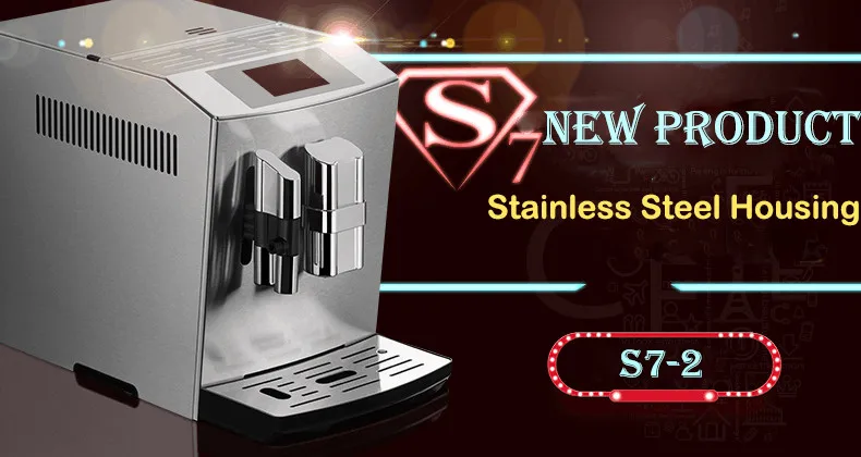 4languages professional commercial cappuccino coffee machine