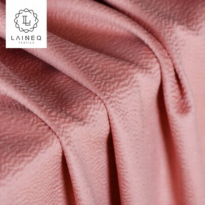 luxury brand design wool pile fabric winter coat silk wool peach fabric