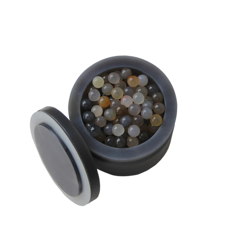 Ce Approved Solid 304 Stainless Steel High Purity Zirconia Media Natural Brazilian Agate Grinding Balls And Beads
