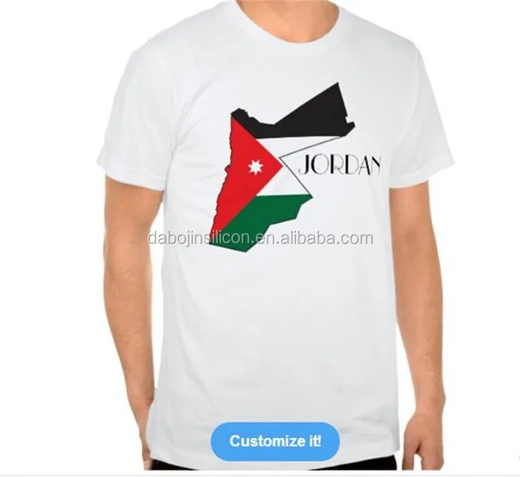 2024 Summer season fashionable Jordan flag T-Shirt