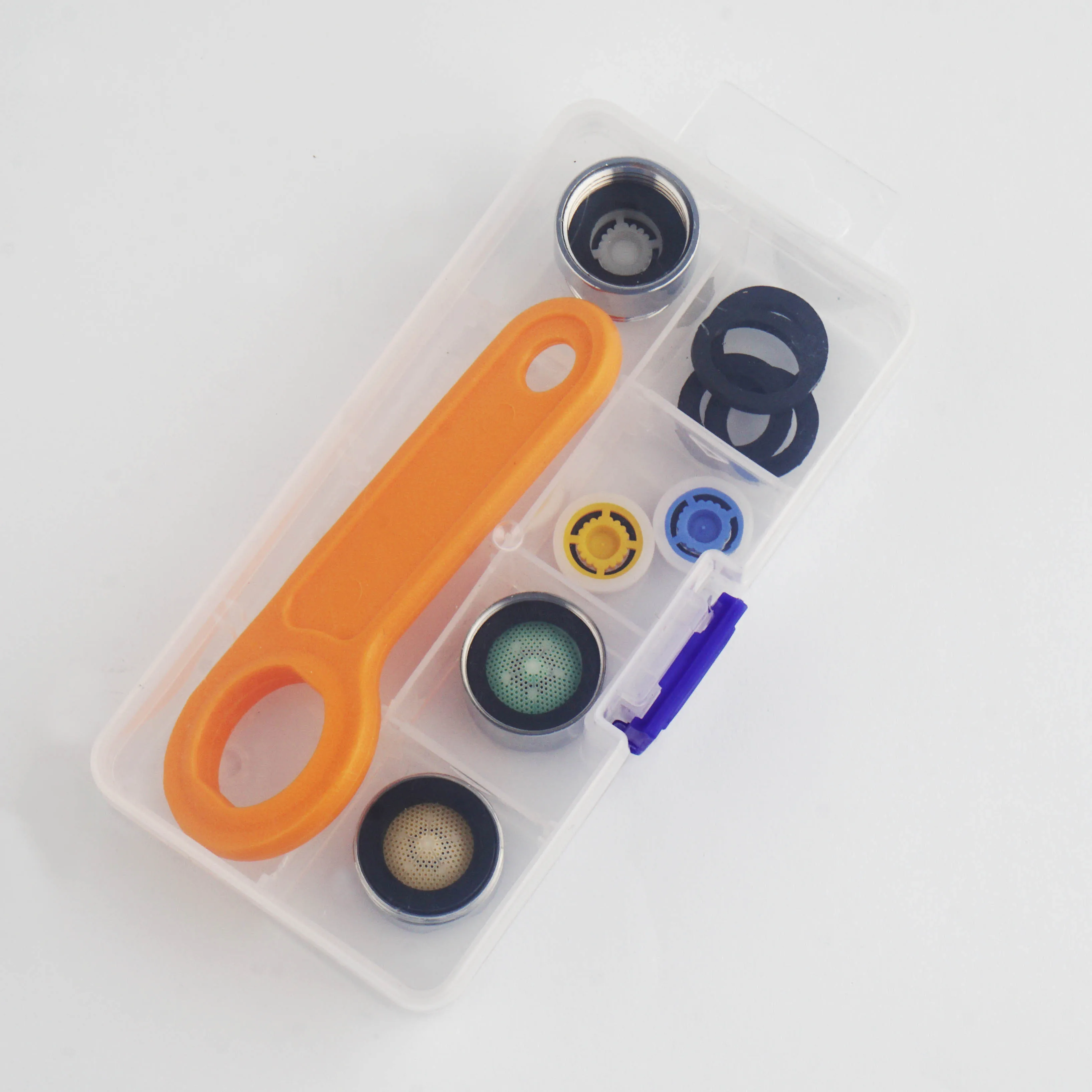 water saving nozzle, aerator, shower restrictor set box