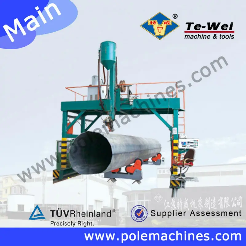 Professional Communication Tower Pole Making Machine