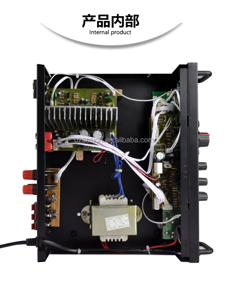 Multifunctional power bass 1u amplifier professional dsp with great price