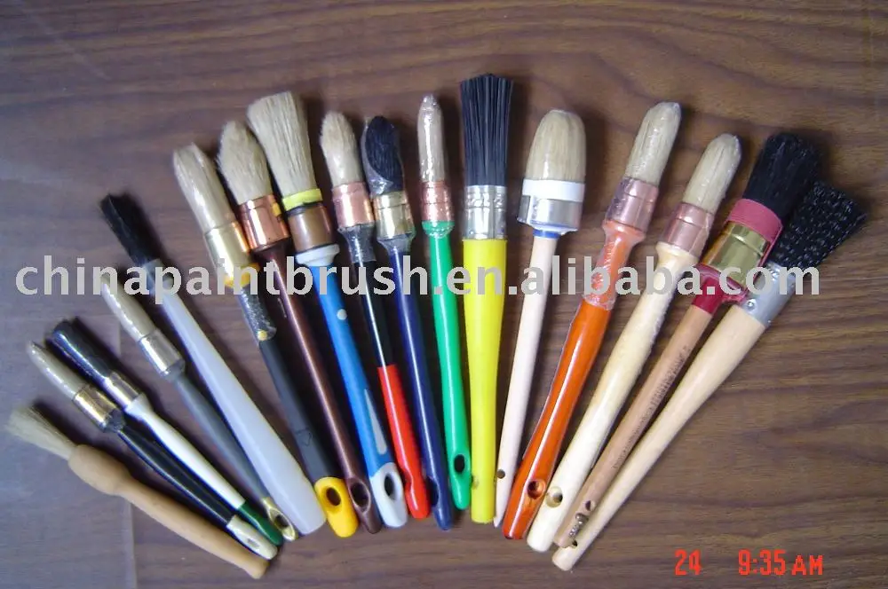 
round paint brush 