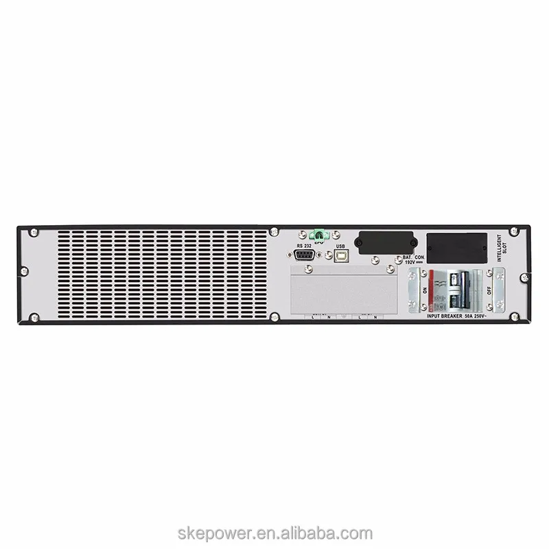 19 Inch Rack Mount UPS 6kva ups With External Battery Pack