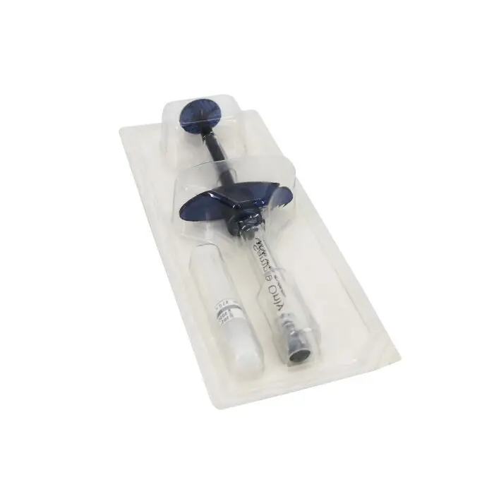 Custom PETG Syringes Disposable clear Blister Packaging Clamshell PET