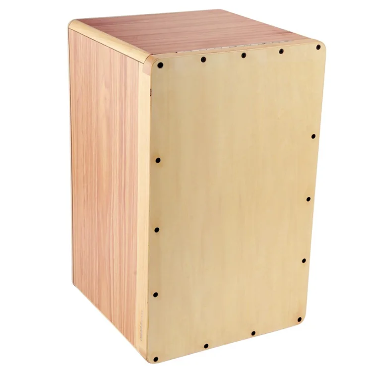 Small Custom Latin Percussion Wood Drum Cajon with adjustable strings