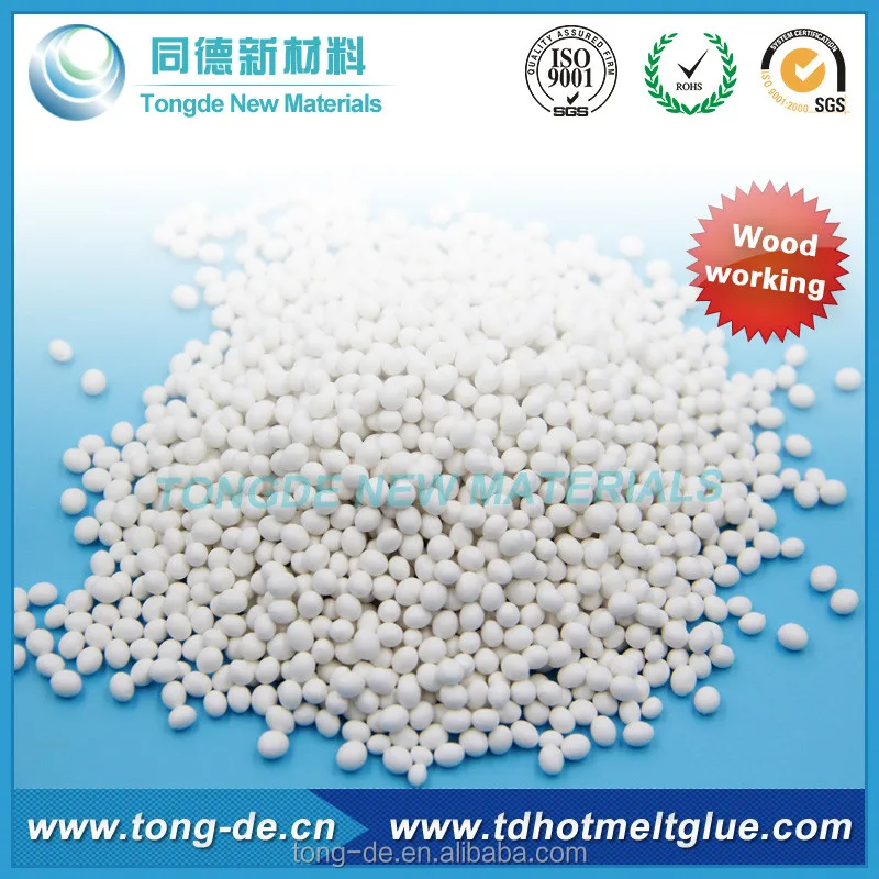 Woodworking furniture edge banding White adhesive glue for ABS/PVC thin strip fast curing