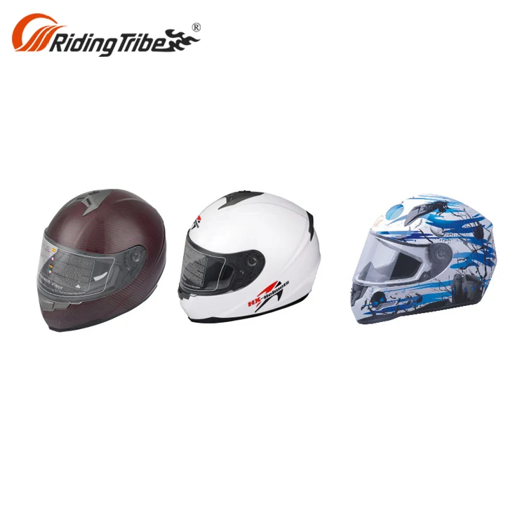 Riding Tribe Manufacturer Motorbike Abs Material Full Face Motorcycle Helmet With ECE Certificated Helmet