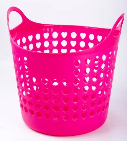 Hot Sale Plastic Laundry Basket for Clothing Cleaning