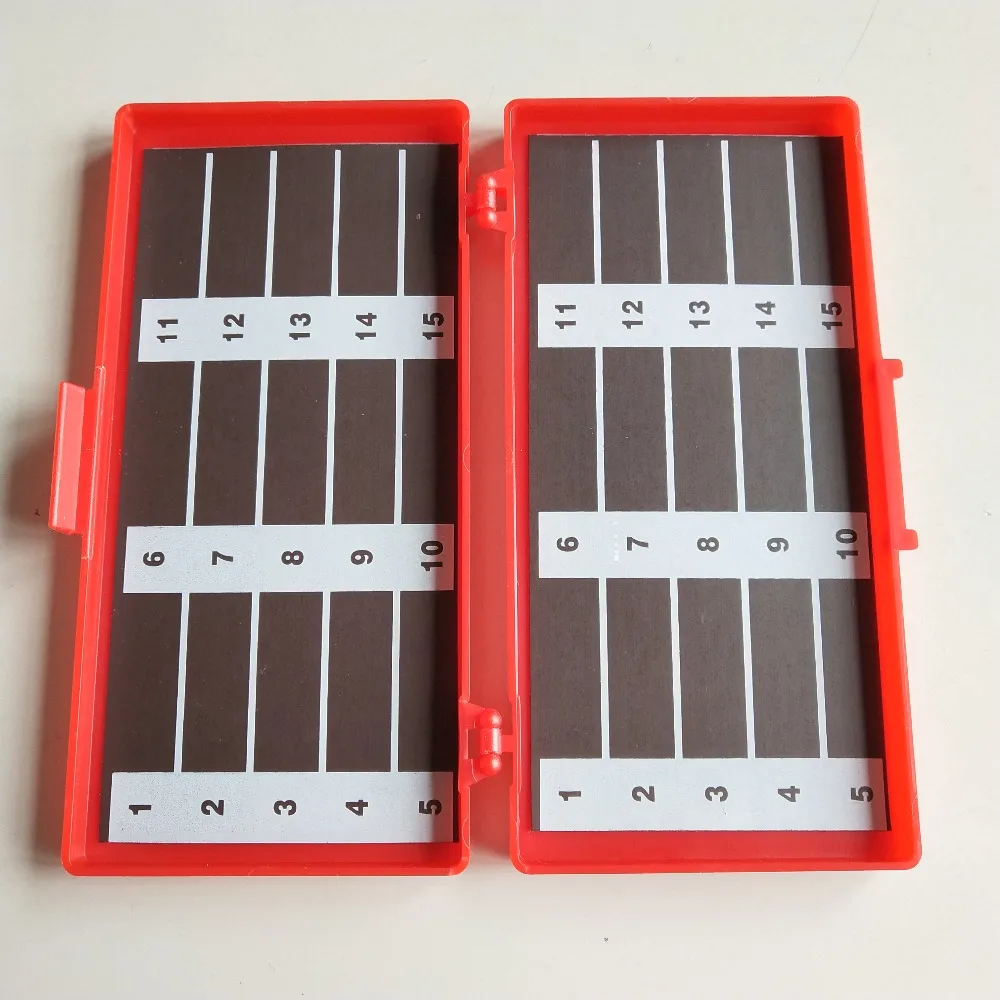 China Product Needle Counters two sides 30 frames convenient box red color