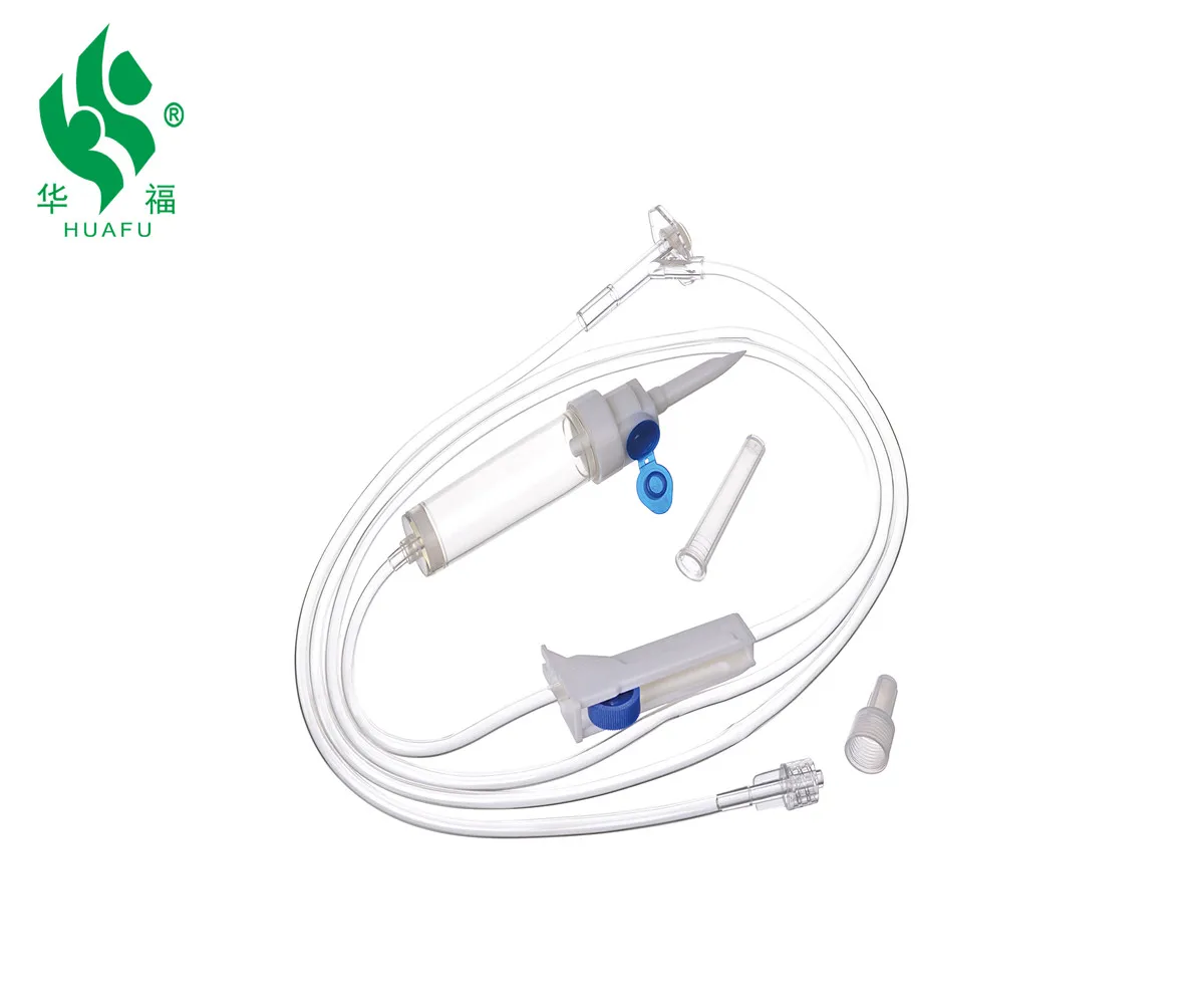 Disposable Medical Supplies Professional Manufacturer Infusion Set with Luer Slip or Luer Lock