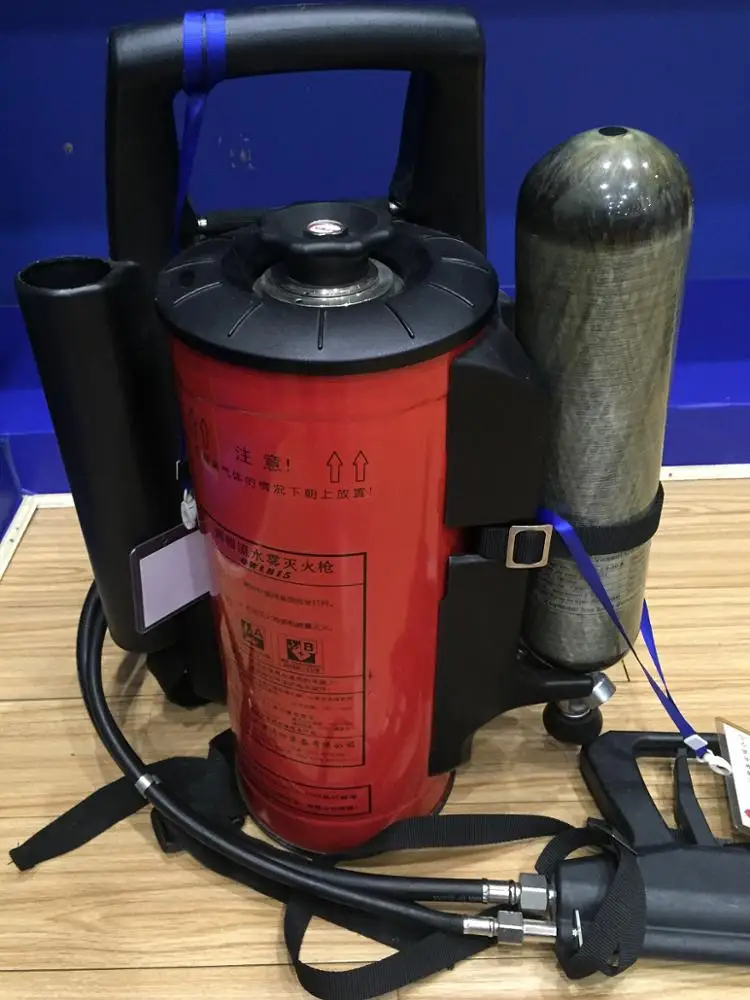 15L backpack water mist fire extinguisher for fire fighting rescue