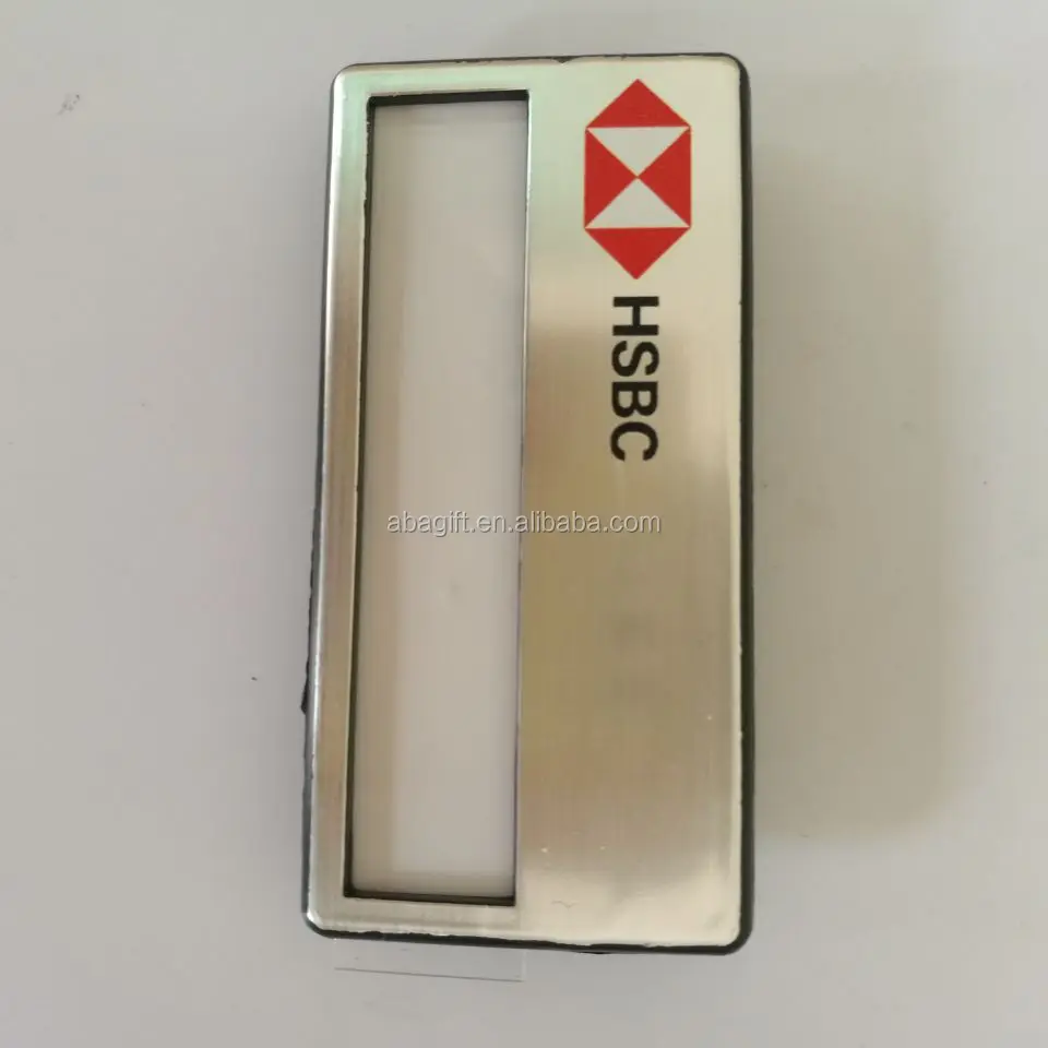 Screen print badge magnet with fix plate