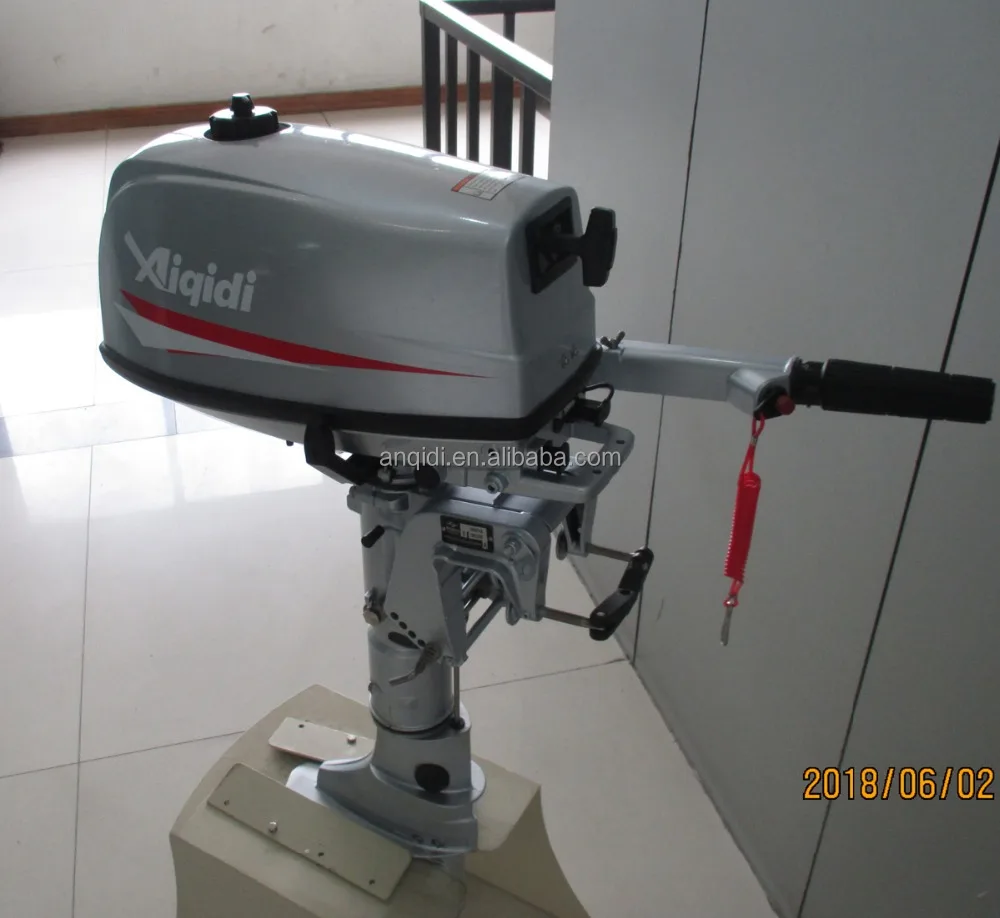 Небольшой 2-х тактный 5hp Подвесной лодочный двигатель