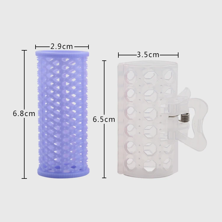 Wholesale cheap soft plastic hair curlers roller for girls small hair roller