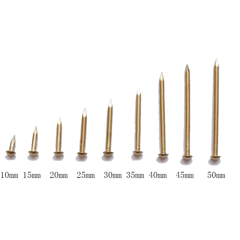  3X15MM Бронзовый стандартные гвозди мебельная фурнитура латунь материал BN-0181