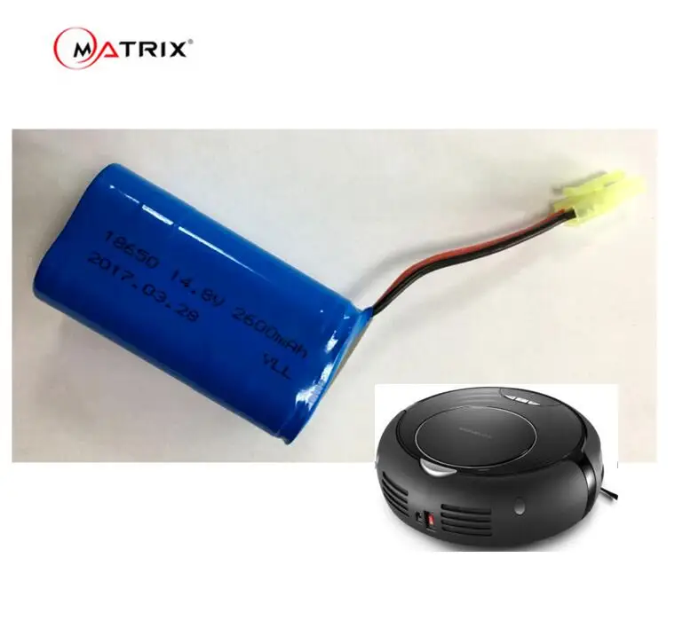 NiMH battery replacement li ion battery pack 14.8v 2200mAh 2600mah 3000mah for robot vacuum cleaner