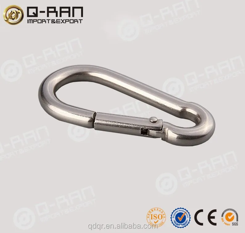 Safety Mild Steel Standard Type Carabiner Hook