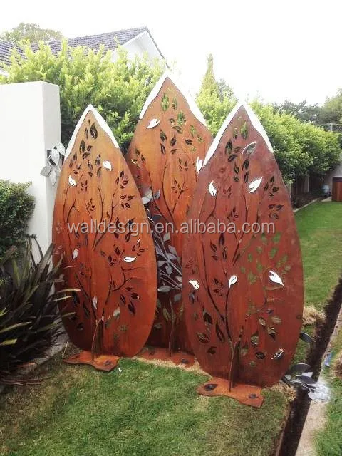 decorative metal garden panels made in china