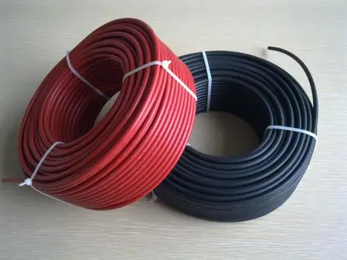 solar power system PV cable 4mm2 solar panel cable with TUV certificate