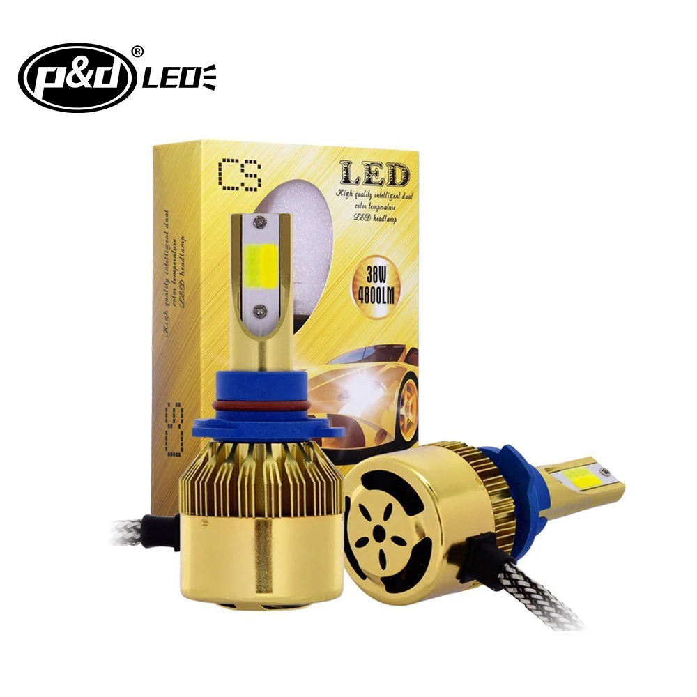 Super Bright Volvo Fh V70 V30 V60 S60 S40 S80 XC60 XC90 Truck LED Headlights Blubs Kits LED Headlights Blubs H4 9005