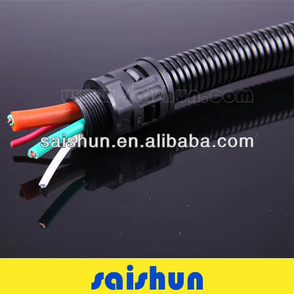 Высокое качество пластиковые PA6 газостойкий трубки совместное разъем