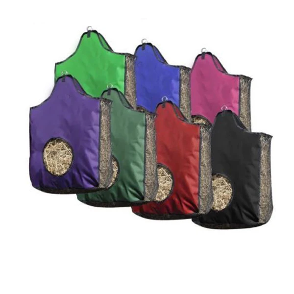 Large Oxford Slow Feeder Horse Hay Tote Hay Bags for horses
