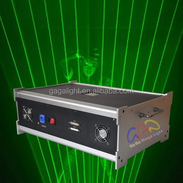 4W Single Green Laser Man Show System
