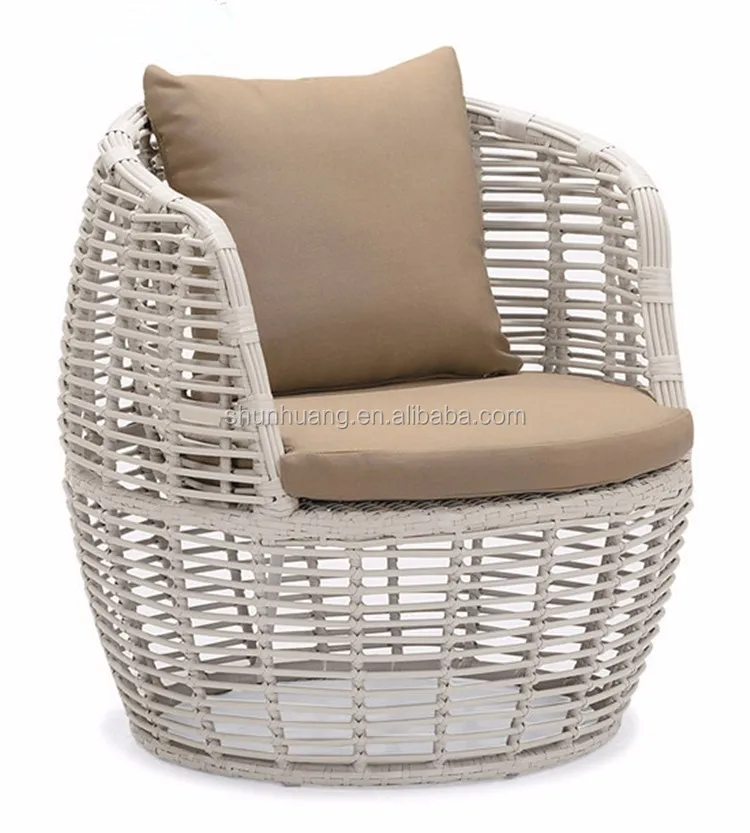 Popular design outdoor furniture PE rattan dining sets garden wicker chair