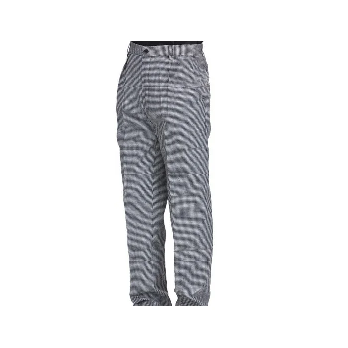 Лидер продаж хлопковые брюки шеф-повара эластичные с боковой талией