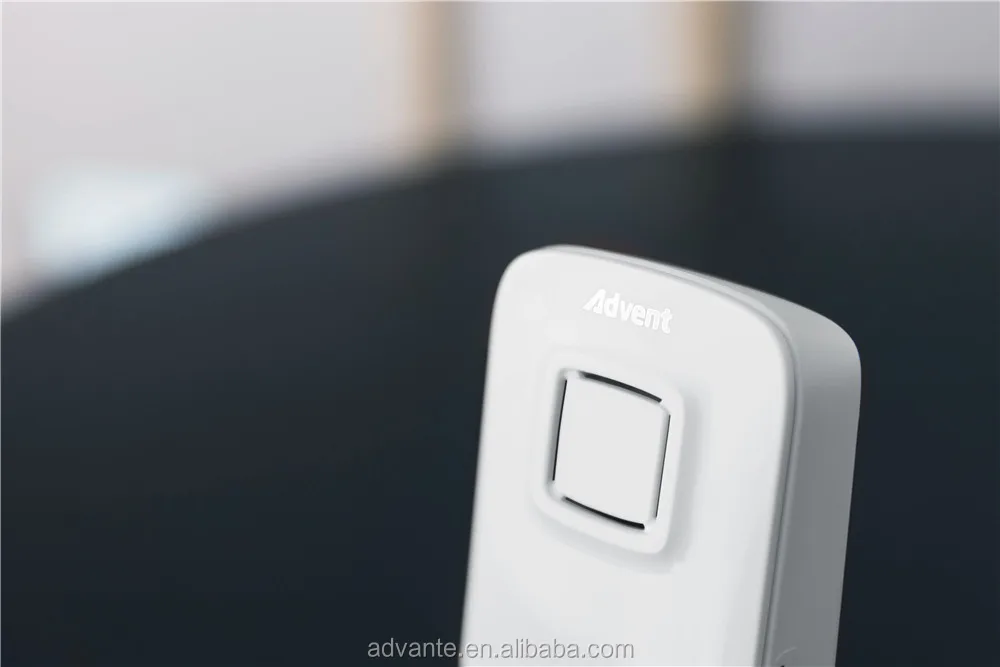 Self-powered wireless doorbell push button patent protected no battery doorbell