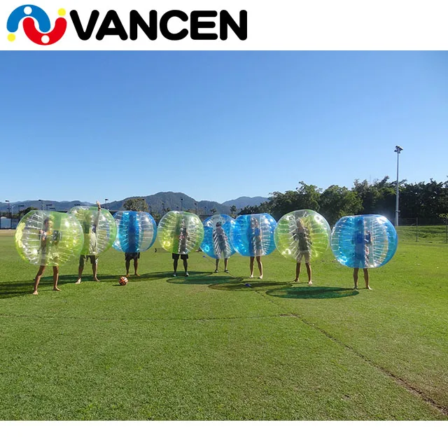  Продажа дешевых гигантских спортивных игр Vancen с сертификатом CE надувная трава в горошек для взрослых и
