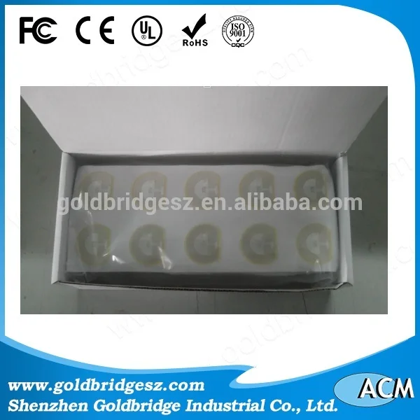 Китай завод 860-960 МГц UHF rfid лобовое стекло tag anti-tamper стикер для парковки/автомобиль/автомобиль