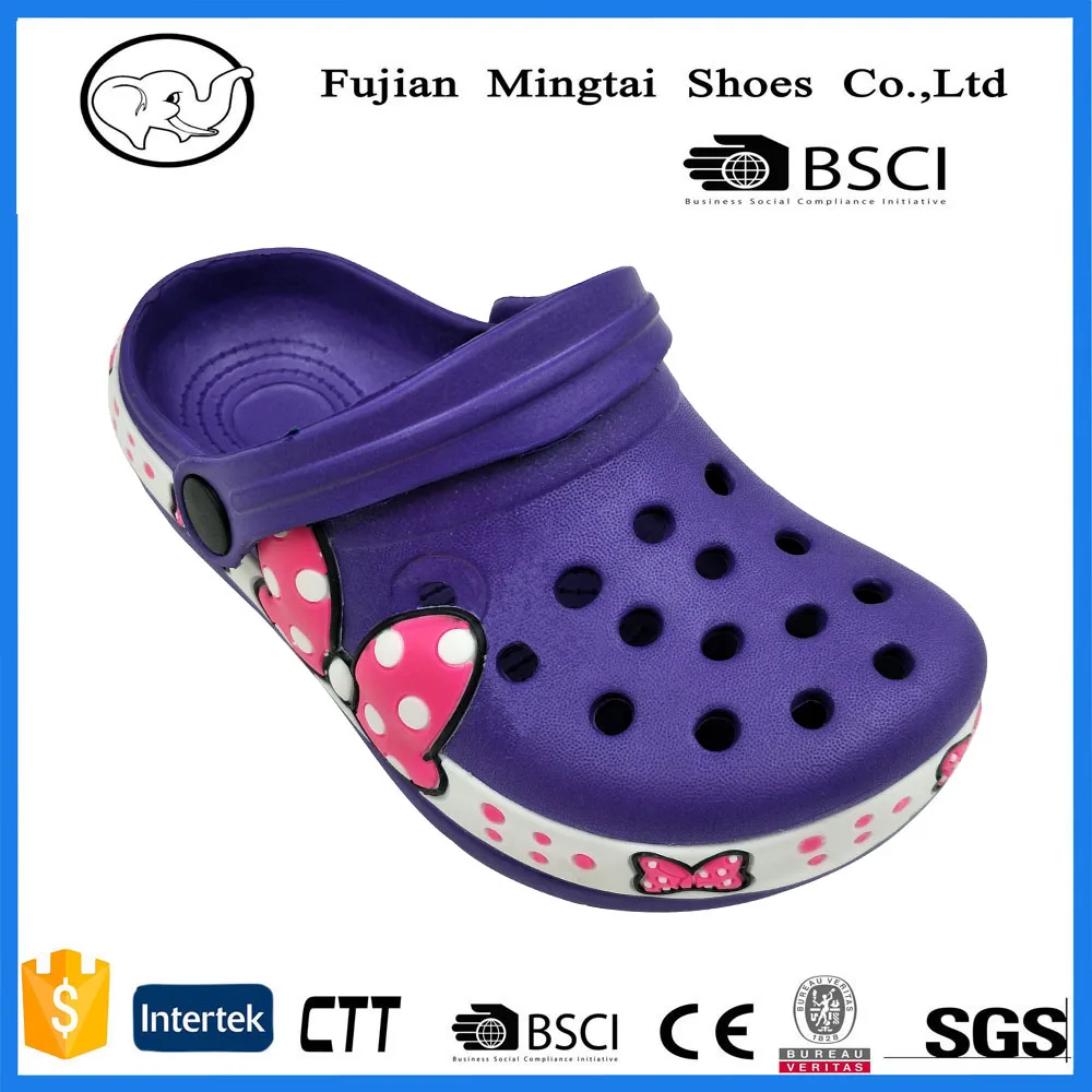 
china flat shoes eva injrction clogs children clogs shoes 