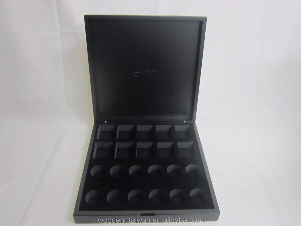 
Professional Wooden coffee capsules box 