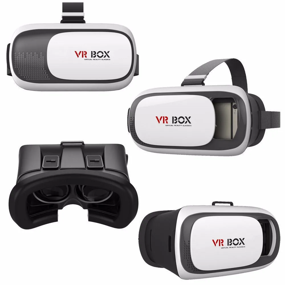 VR 2.0 Virtual Reality Glasses VR Case 3D Glasses For 3.5-6.0 inch Smartphone + bluetooth remote control