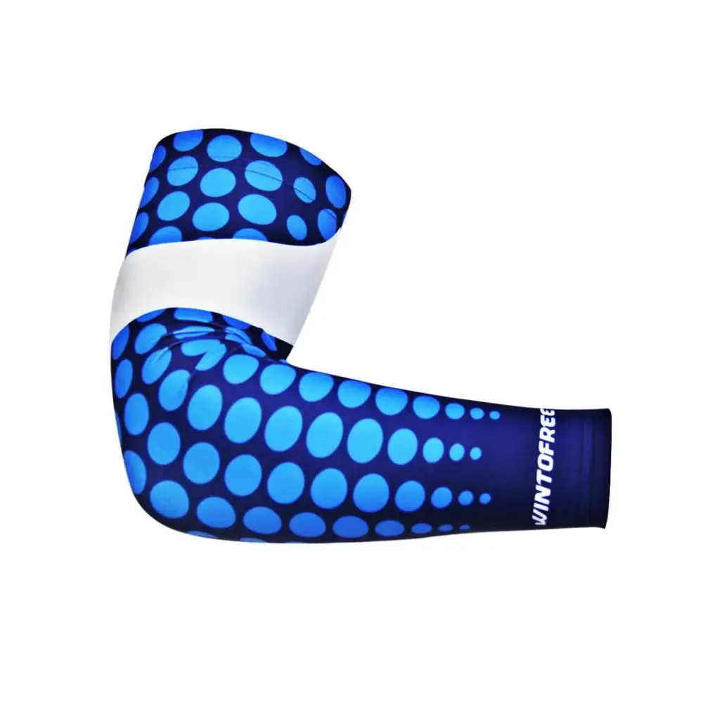 
High Quality OEM Breathable Anti-slip Sports Polyester Spandex Arm Sleeve compression 