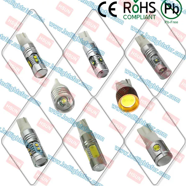 The best LEDs T10 LED, W5W LED car lamps