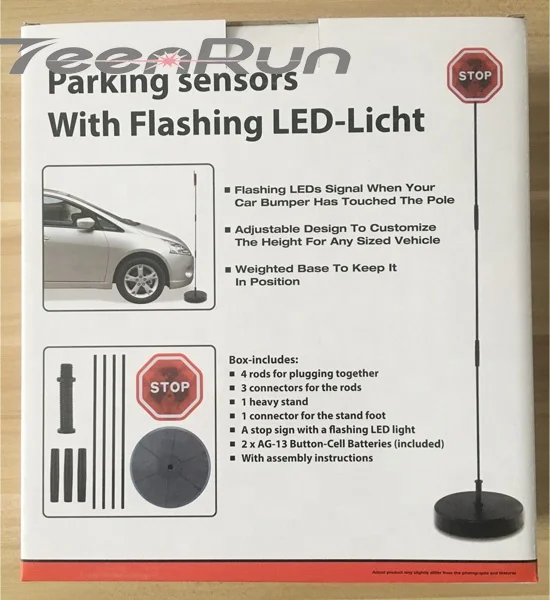 Parking Flashing Lights LED Flashing Signal Stop Sign For Car Auto