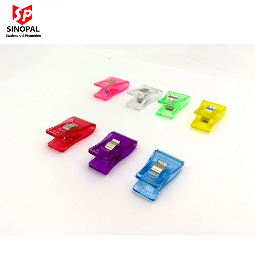 Multipurpose Plastic Craft Sewing Clips Binding clips Assorted Colors For Quilting and Crafting