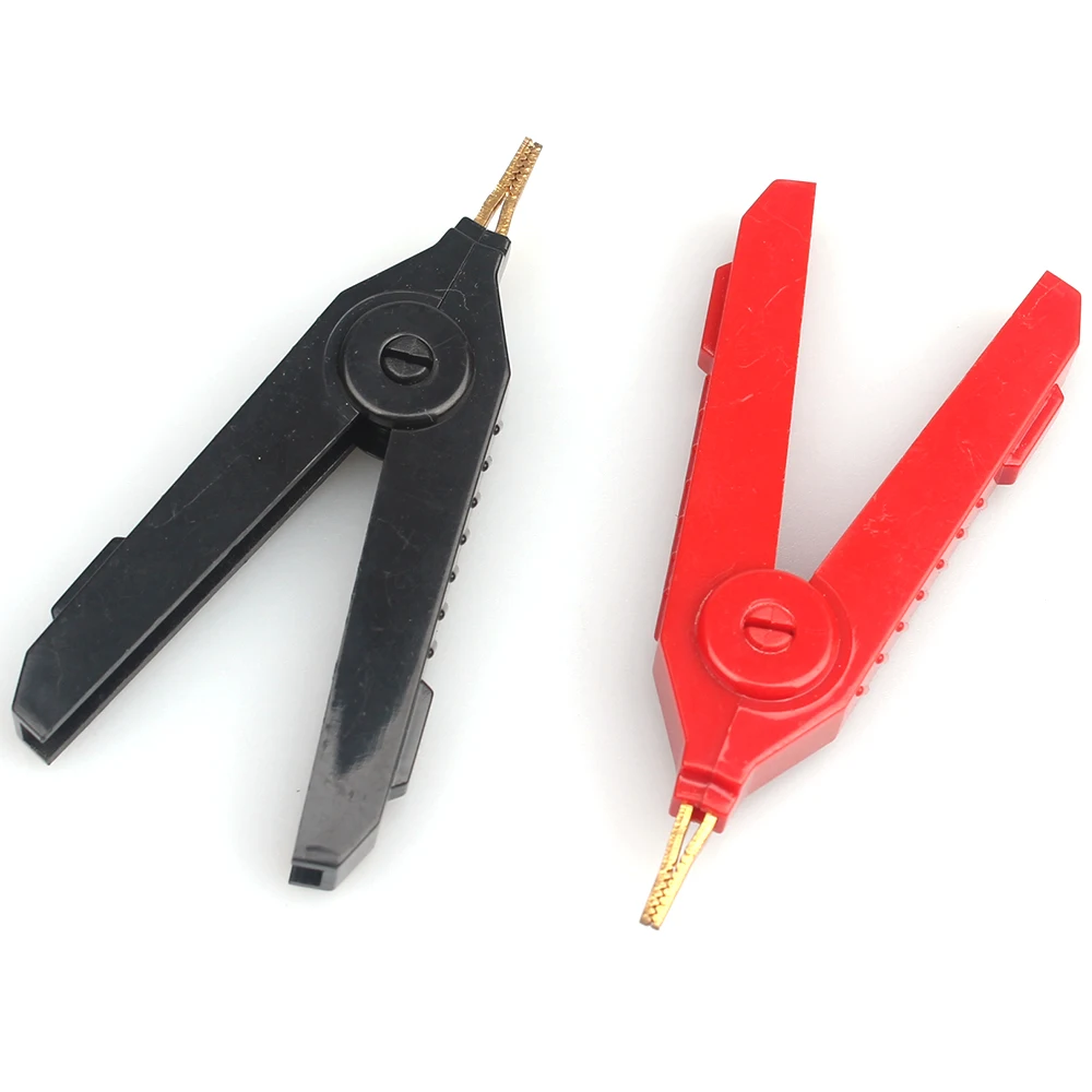 insulated stainless steel Electrical Copper battery Crocodile Plastic Alligator Clip with Boots