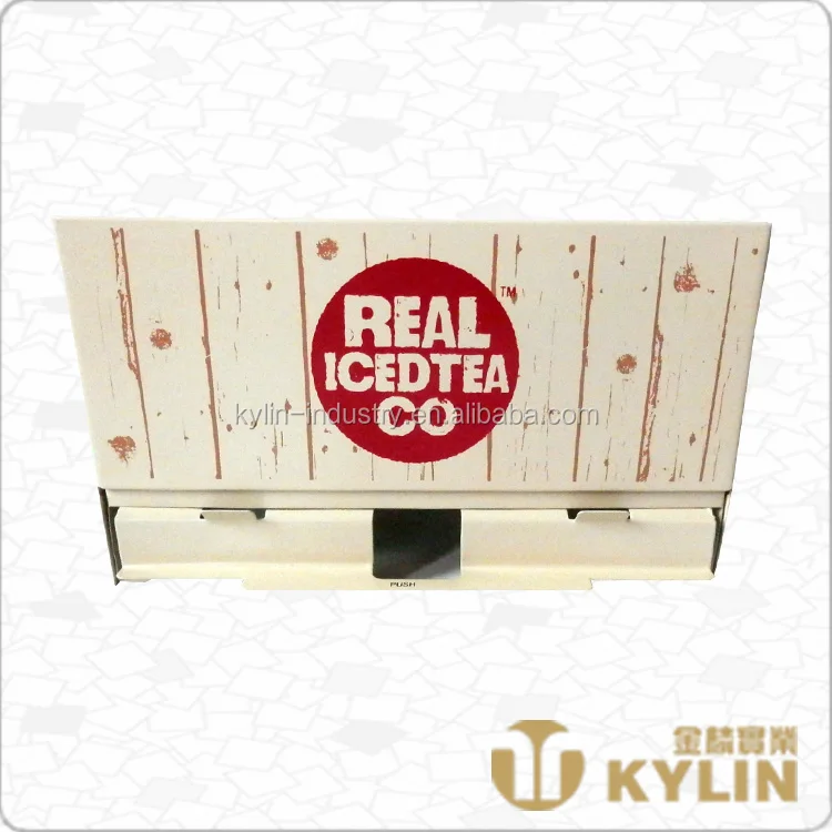 High quality horizontal metal straw dispenser for beverage shop use